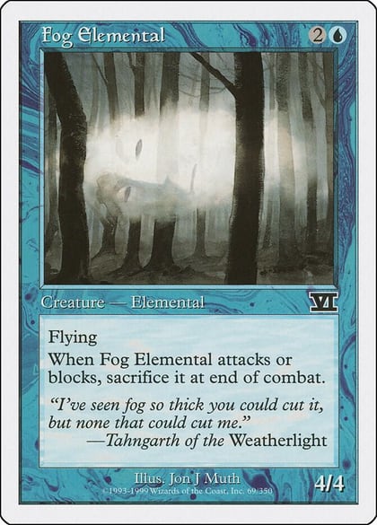 Fog Elemental, Classic Sixth Edition 69