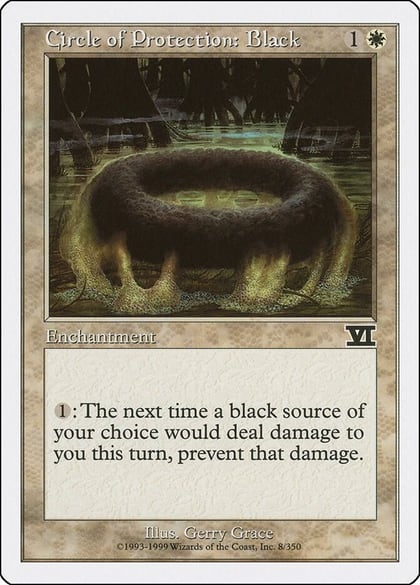 Circle of Protection: Black, Classic Sixth Edition 8