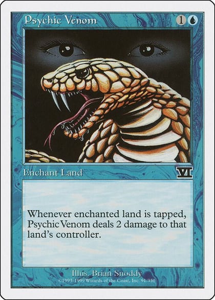 Psychic Venom, Classic Sixth Edition 91
