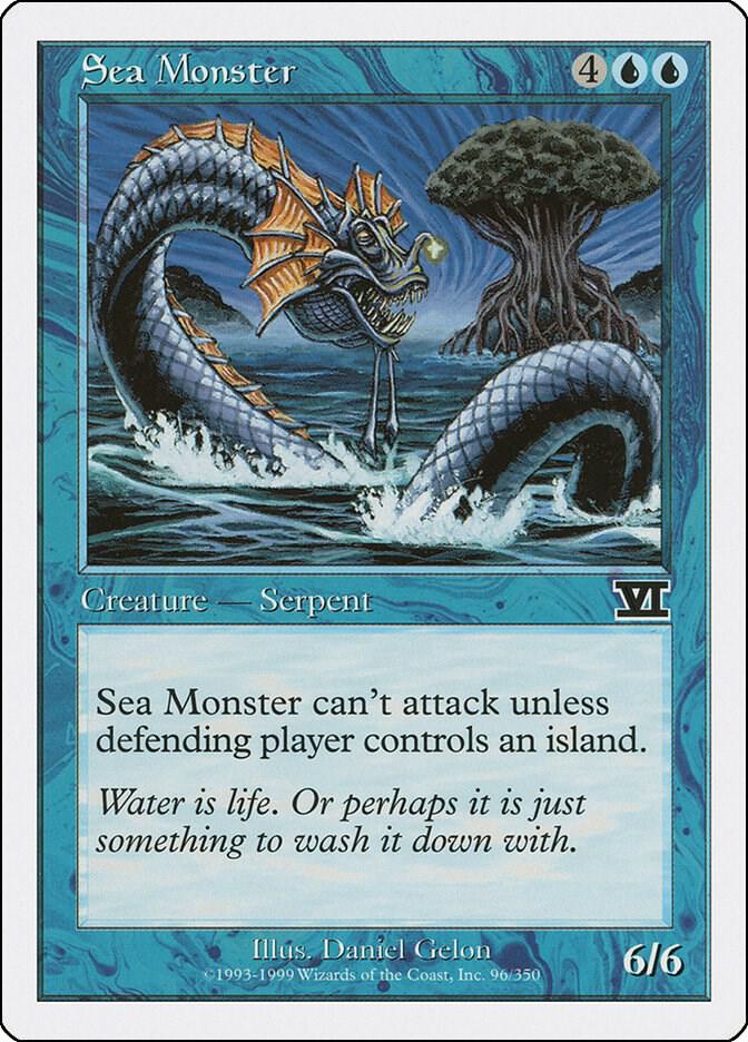 Sea Monster, Classic Sixth Edition 96
