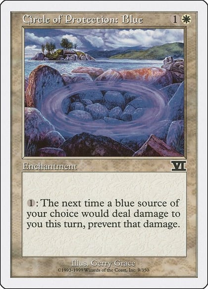 Circle of Protection: Blue, Classic Sixth Edition 9
