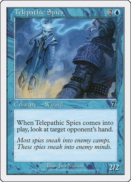 Telepathic Spies, 7th Edition 101