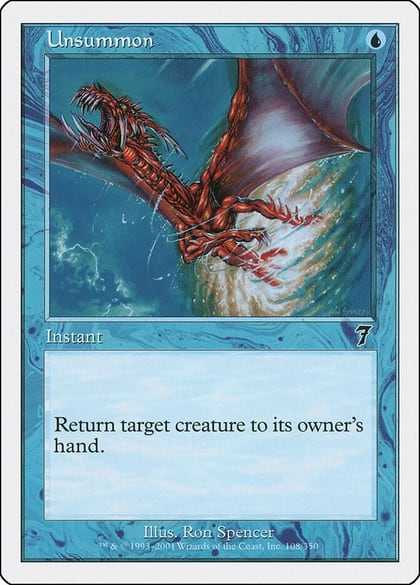 Unsummon, 7th Edition 108