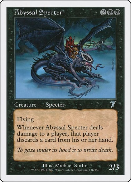 Abyssal Specter, 7th Edition 116