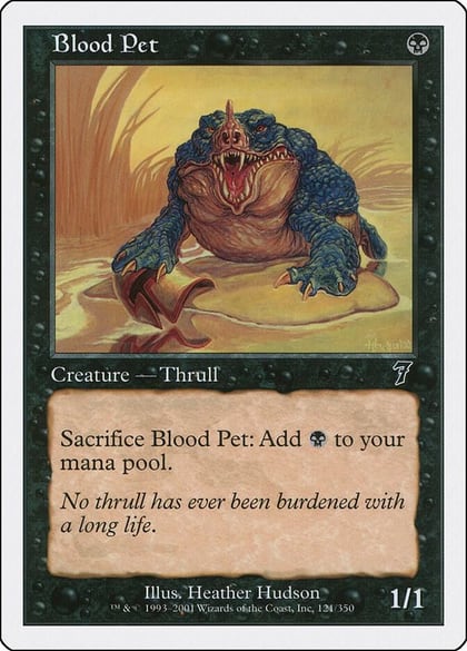 Blood Pet, 7th Edition 121