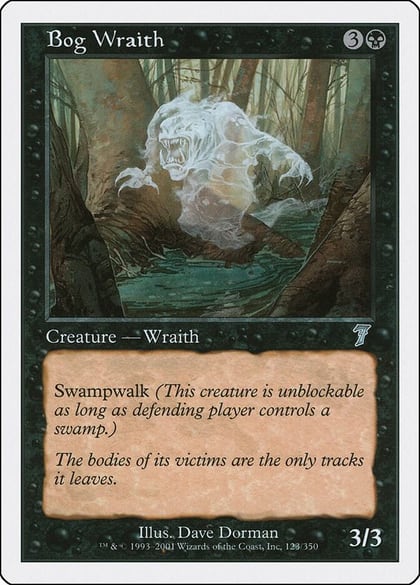 Bog Wraith, 7th Edition 123