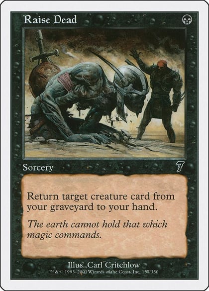 Raise Dead, 7th Edition 157