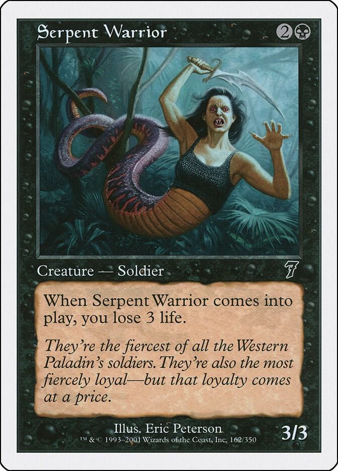 Serpent Warrior, 7th Edition 162