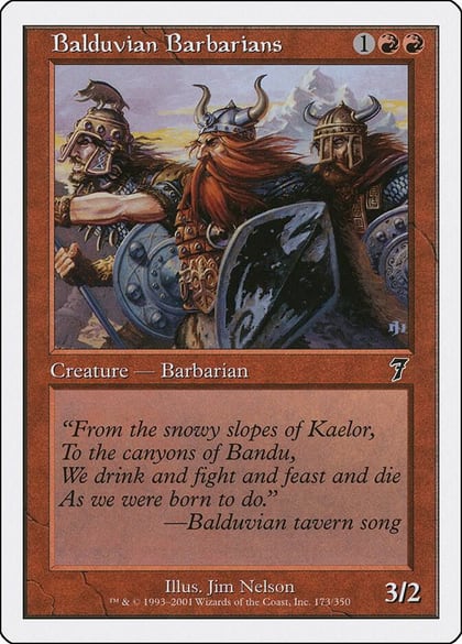 Balduvian Barbarians, 7th Edition 173