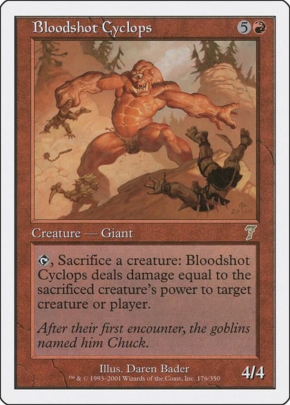 Bloodshot Cyclops, 7th Edition 176