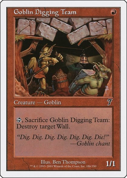Goblin Digging Team, 7th Edition 186
