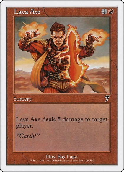 Lava Axe, 7th Edition 199