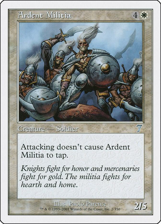 Ardent Militia, 7th Edition 2
