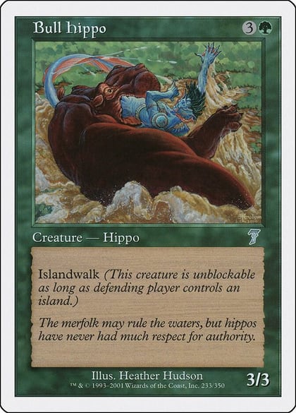 Bull Hippo, 7th Edition 233