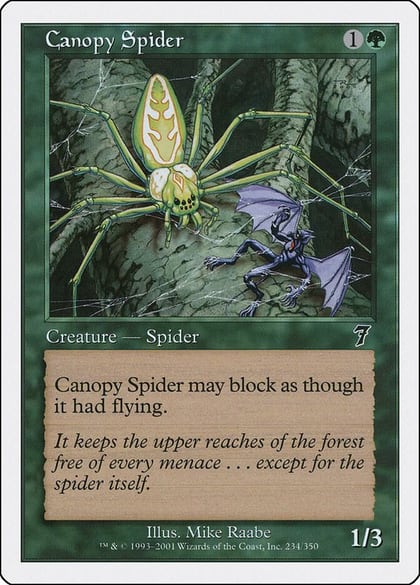 Canopy Spider, 7th Edition 234