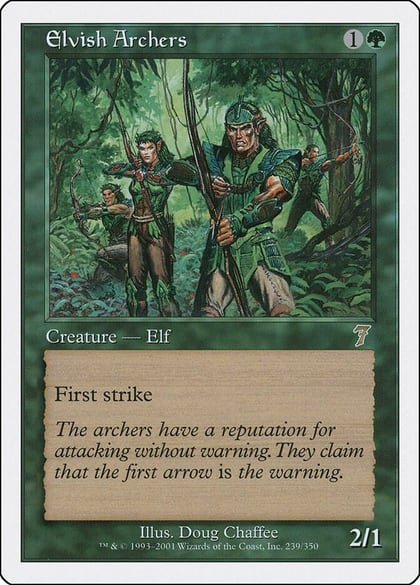 Elvish Archers, 7th Edition 239
