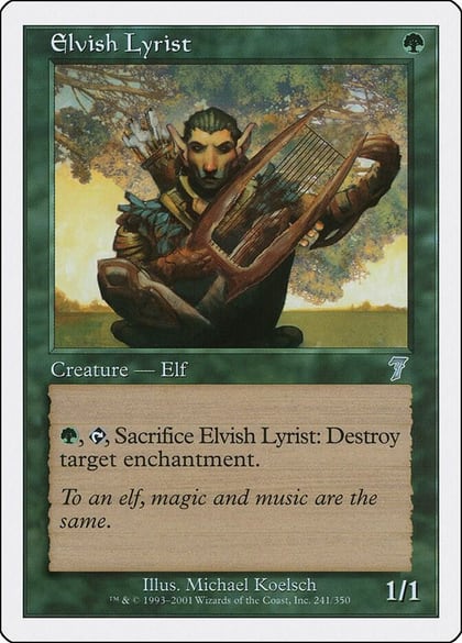 Elvish Lyrist, 7th Edition 241