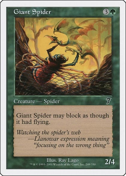 Giant Spider, 7th Edition 249