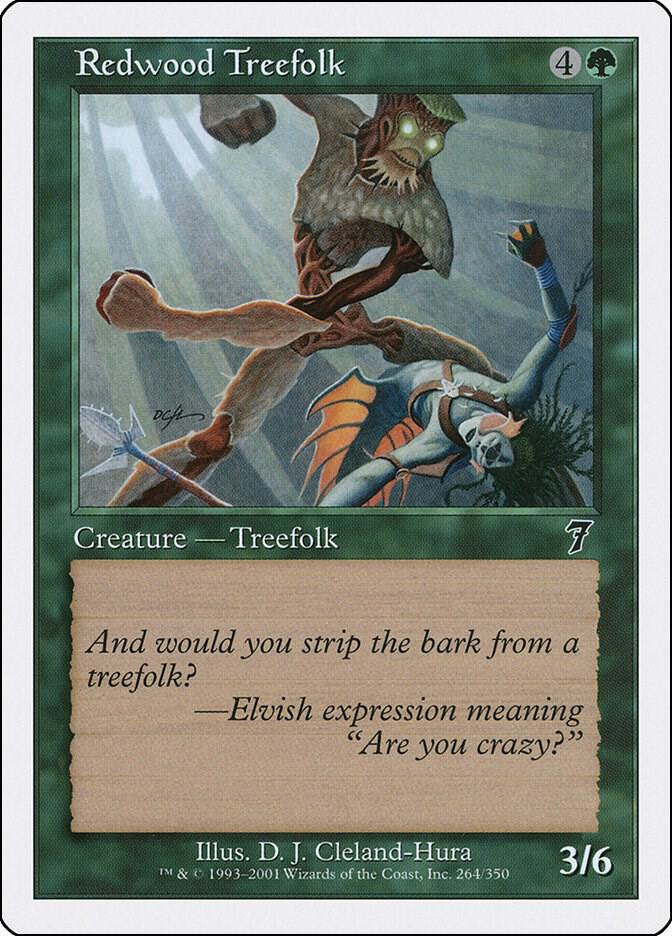 Redwood Treefolk, 7th Edition 264