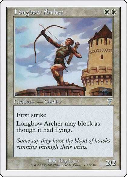 Longbow Archer, 7th Edition 26