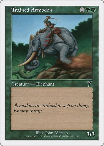 Trained Armodon, 7th Edition 275
