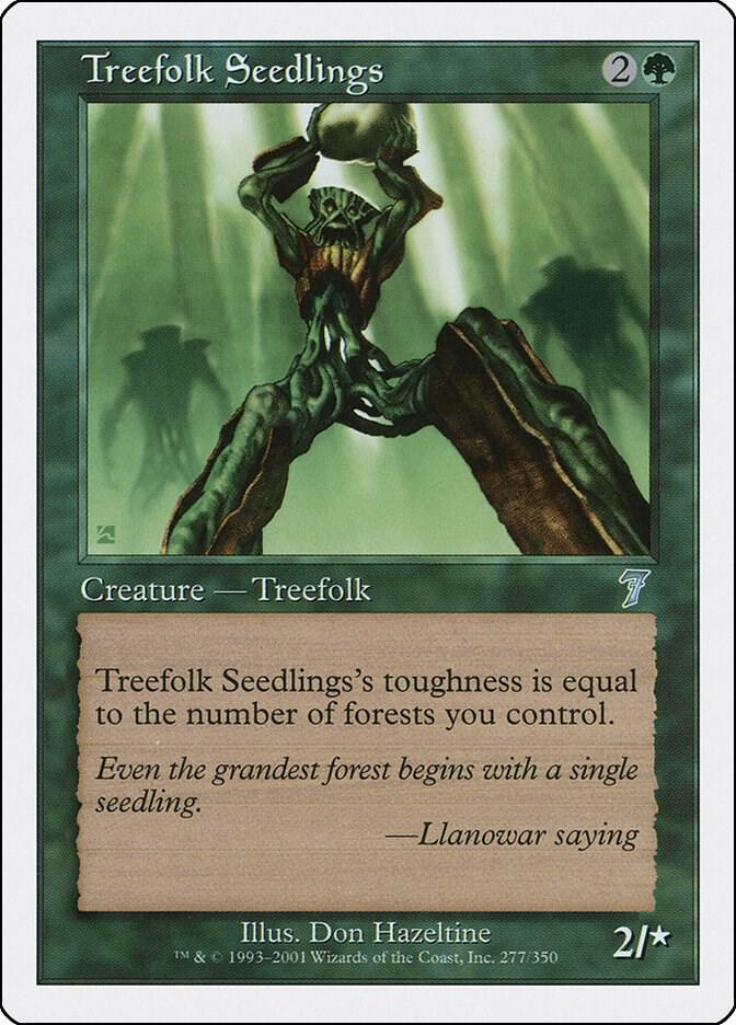 Treefolk Seedlings, 7th Edition 277