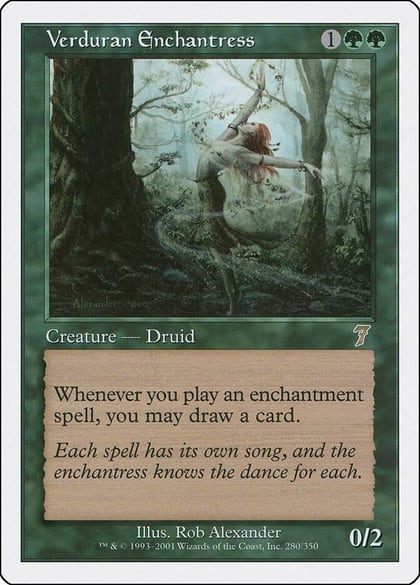 Verduran Enchantress, 7th Edition 280