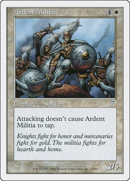 Ardent Militia, 7th Edition 2