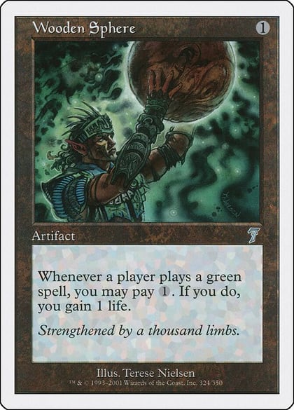 Wooden Sphere, 7th Edition 324