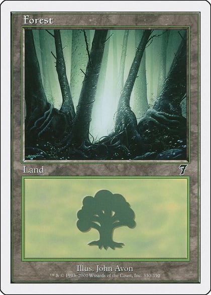 Forest (330), 7th Edition 330