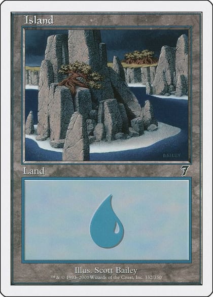 Island (332), 7th Edition 332