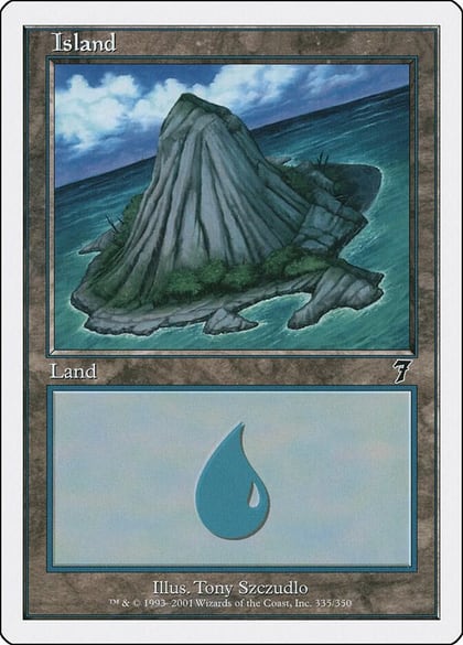 Island (335), 7th Edition 335