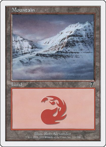 Mountain (338), 7th Edition 338