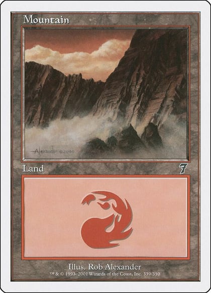 Mountain (339), 7th Edition 339