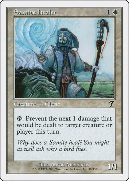 Samite Healer, 7th Edition 38