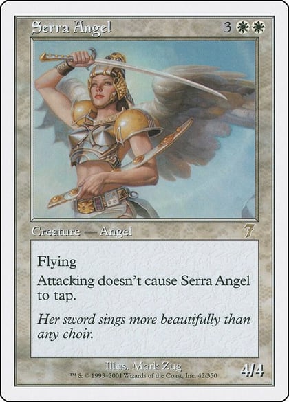 Serra Angel, 7th Edition 42