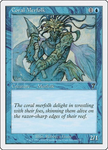 Coral Merfolk, 7th Edition 66
