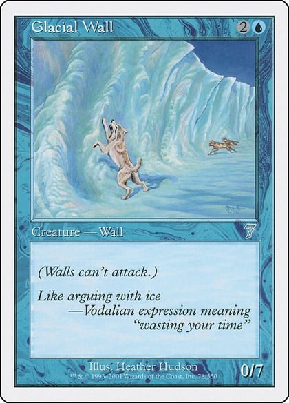 Glacial Wall, 7th Edition 78