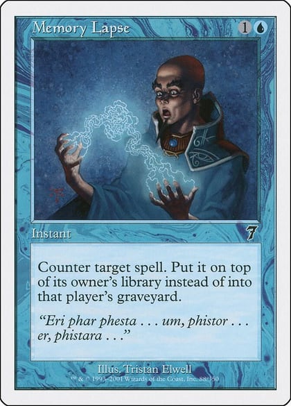 Memory Lapse, 7th Edition 88
