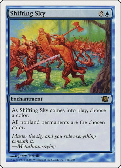 Shifting Sky, 8th Edition 100