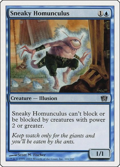 Sneaky Homunculus, 8th Edition 101