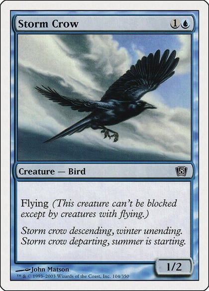 Storm Crow, 8th Edition 104