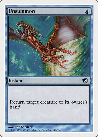 Unsummon, 8th Edition 112