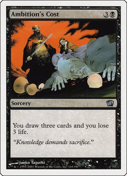 Ambition's Cost, 8th Edition 118