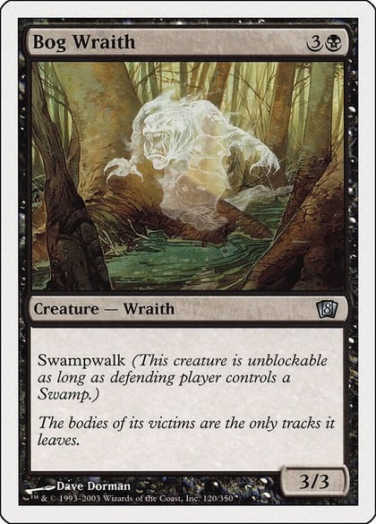 Bog Wraith, 8th Edition 120