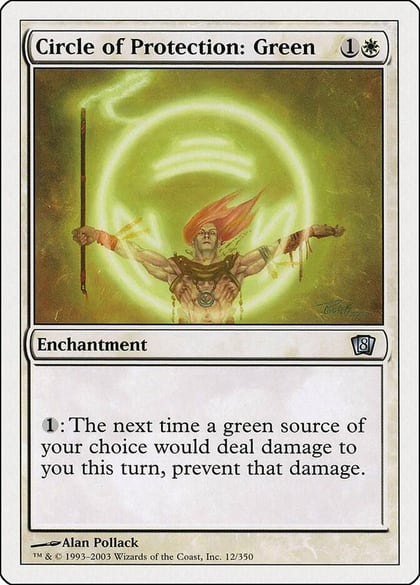 Circle of Protection: Green, 8th Edition 12