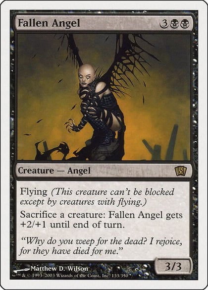 Fallen Angel, 8th Edition 133