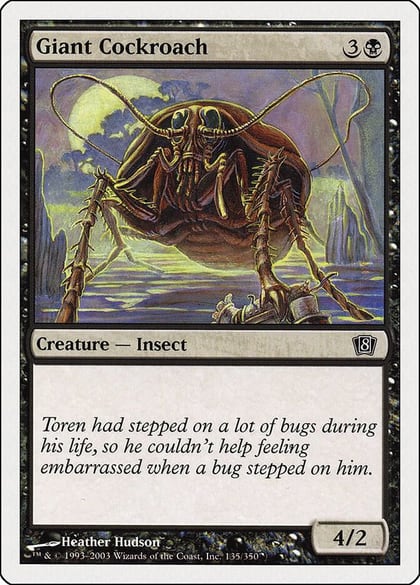 Giant Cockroach, 8th Edition 135