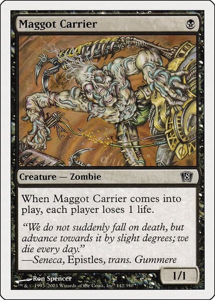 Maggot Carrier, 8th Edition 142