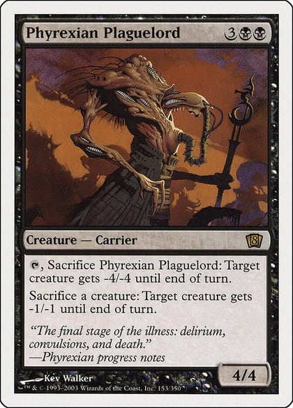 Phyrexian Plaguelord, 8th Edition 153